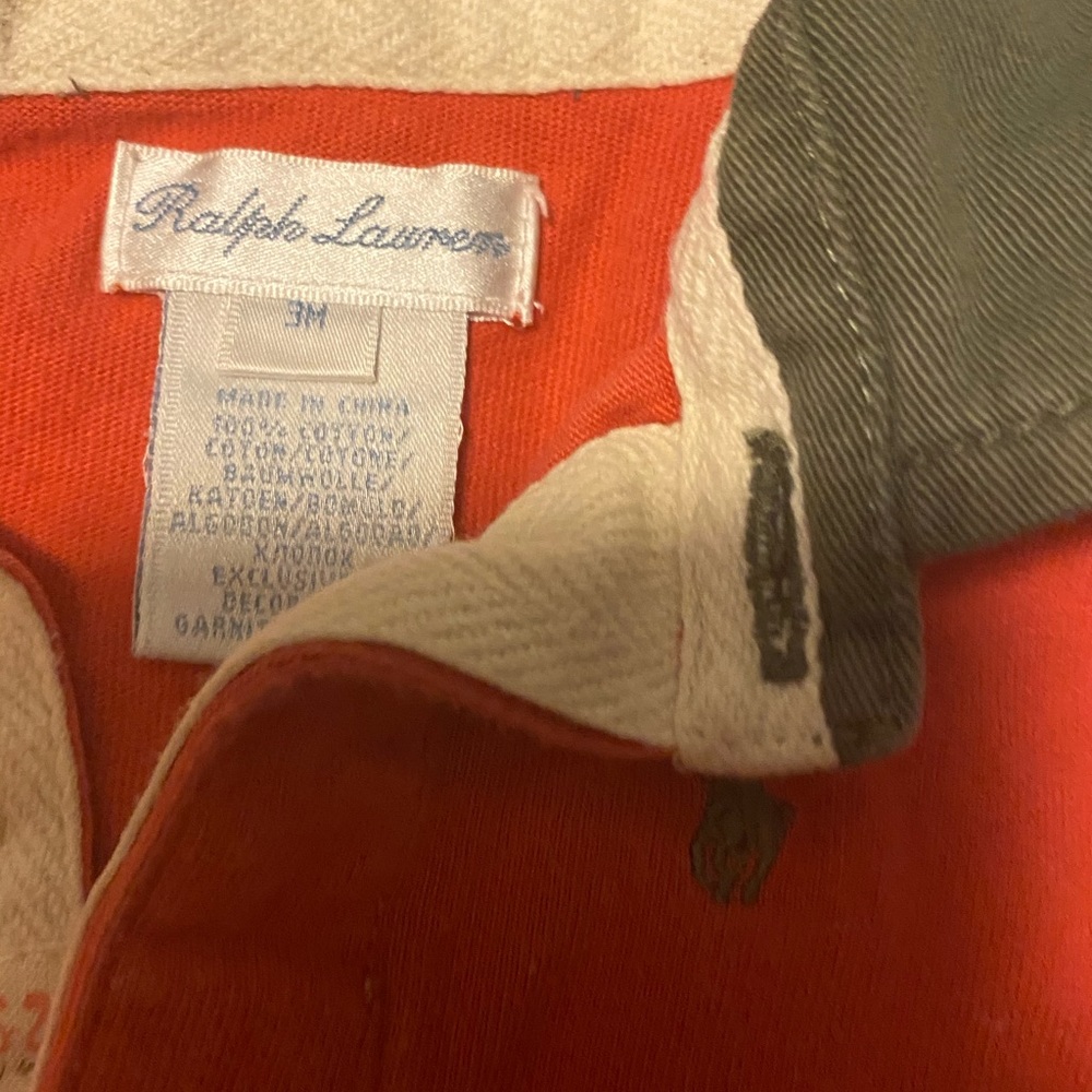 Boys 3 month Ralph Lauren outfit